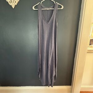 GAP Women's Blue Midi Tank Dress Extra Small